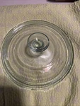 Pyrex Glass G-5-C Casserole Dish Lid Vintage Fluted Round 7.5 Diameter Euc. Fixed Price $24.00.