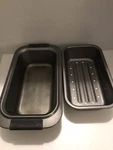Anolon Advanced 2-PC Nonstick Bakeware Loaf Pan Set W/ Grips & Insert Tray. Fixed Price $20.00.