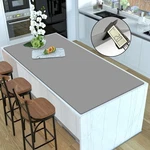 Largest Silicone Mat Kitchen Counter 47.3X23.6X0.08" Heat Resistant Light Gray. Fixed Price $59.20.