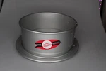 Fat Daddios Anodized Aluminum Round Springform Cake Pan, 8 X 3 Inch, Silver. Fixed Price $29.99.
