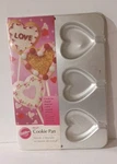 2007 Wilton Heart Treat Pan Cookie Cake Lollipop Mold 2105-8104 Nip. Fixed Price $9.99.