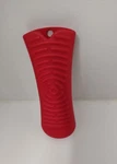 Nwo Creuset Silicone Cool Tool Handle Sleeve Comfortable Grip Red. Fixed Price $16.99.