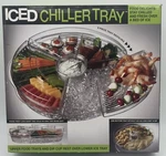 Prodyne AB5L Acrylic Tray Appetizers On Ice With Lids Keeps. Fixed Price $45.00.