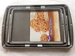 Wilton Non-stick Cookie Pans, 3 Piece Value Set. Fixed Price $40.00.