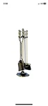 Uniflame T51030AB Pc. Antique Brass Fireset (F-4192). Fixed Price $79.99.