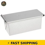 Usa Pan Pullman Loaf With Cover, 9X4 Inch Nonstick. Fixed Price $50.99.