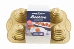 Nordic Ware Beehive Cakelet Pan Heavy Cast Aluminum Bundt Made Usa Gold Exlnt. Fixed Price $24.98.