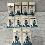 Wilton #32 Open Star Lot Of 10 Tips New. Stock #418-32. Fixed Price $10.99.