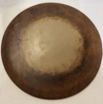 Pampered Chef 13 Round Baking Stone #016 Pizza Seasoned W Original Box. Fixed Price $24.99.