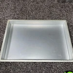 Fat Daddio's POB-12182 Sheet Cake Pan, X Inch, Silver 2" Deep. Fixed Price $22.00.