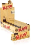 Raw Classic Natural Unrefined Rolling Papers 1.25 1/4 Size (box Of 24). Fixed Price $19.99.