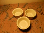 Diversified Ceramics DC498-UW Ultra White Oz. Souffle Set Of 3. Fixed Price $12.00.