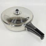 Kuhn Rikon Duromatic Pressure Cooker Fry Pan 3400 Stovetop 18/10 Switzerland. Fixed Price $67.00.