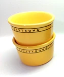 Chantal Livestrong Yellow Ramekins Round Lot Of 2 Stoneware 1 Cup L93-RM08. Fixed Price $37.99.