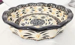 Temp-tations By Tara 9" Round Ceramic Baking Pie Dish Old World Black Euc. Fixed Price $23.99.