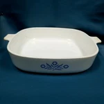 Corning Ware Blue Cornflower P-16-B 11" Casserole Dish No Lid. Fixed Price $9.60.
