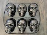 Nordic Ware Haunted Skull Cakelet Pan Halloween Nonstick Baking For Cakes. Fixed Price $32.25.