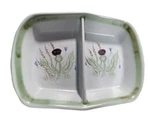 Vintage Scotland Buchan Stoneware 11" Divided Baker Dish Thistleware 270D-11 Xc. Fixed Price $24.99.