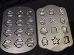 Wilton Fall Pumpkin Cookie Baking Sheet & No Brand Christmas. Fixed Price $16.00.