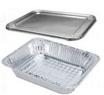 Handi-foil Premium Disposable 1/2 Size Deep Aluminum Steam Pans W/lids 10 Sets. Fixed Price $21.99.