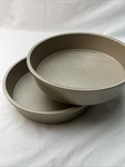 Oxo Good Grips 9" Cake Pans (2) Commercial Grade Non-stick Pro Textured Gold. Fixed Price $42.88.