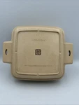 Littonware Microwave Cookware 1 Qt Casserole Square Dish 39275 Lid 39274. Fixed Price $12.99.