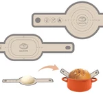 Silicone Bread Sling, Easy Clean Reusable Baking Mat With Extra Long Handles .... Fixed Price $13.04.
