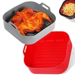Foopama Air Fryer Liners, Pot 7.5INCH-2PCS, Silicone-square. Fixed Price $12.05.