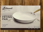 Eternal Living 11" Ceramic Frying Pan Nib. Fixed Price $50.00.