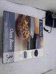 Anchor Hocking 3 Pieces 2-QUART Sculpted Baking Dish Slate Blue Lid New.. Fixed Price $14.99.