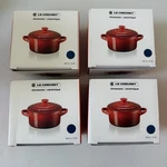 Le Creuset Stoneware Baking Mini Round Cocotte 8 Oz /250 Ml Agave Blue. Fixed Price $100.00.