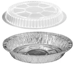 Handi-foil Round Slim (6-3/4") Aluminum Take-out Pan Container W/dome Lid. Fixed Price $33.99.