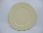 Vietri Lastra Cream Salad Plate 8 3/4" -0710G. Fixed Price $29.97.