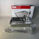 Select Home Professional Kitchenware Stainless Steel Lasagna Set 3 Sealed. Fixed Price $35.00.