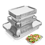 Bibradaa 40 Pack 9 Round Disposable Pans With Lids,aluminum Foil Pa.... Fixed Price $41.09.