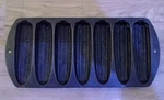 Vtg Lodge Cast Iron 27C2 Cornbread Stick Muffin Pan Mold Baking Country Cookin. Fixed Price $19.00.