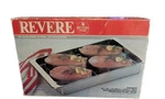 Revere Ware 2523 4-QT Hd Ss Roasting Pan + Rack 13 X 9 Discontinued. Fixed Price $155.78.