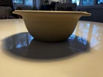 Pampered Chef 1450 Family Heritage Collection Stoneware Baking Bowl, 13". Fixed Price $24.99.