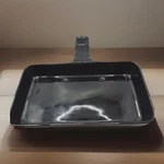 Frankoma FBP-1 Baking Dish Pan Rectangular 10.5X6.25 Handled Black Glossy See. Fixed Price $34.99.