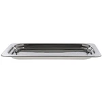 Bon Chef 5207 Stainless Steel Rectangular Full Size Food Pan, Plain Design,. Fixed Price $375.00.