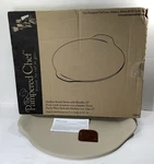 Pampered Chef Round 1341 Pizza Pan Sheet 13" 13IN Handles Stoneware. Fixed Price $75.00.