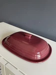 Pampered Chef Cranberry Stoneware Covered Baker Replacement Lid #1112. Fixed Price $39.99.