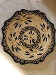 Temptations By Tara Old World Black 10.5" Dinner Plates Set Of. Fixed Price $59.00.