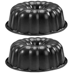 Molde Redondo Antiadherente Acanalado Pasteles, Acero Carbono Resistente.. Fixed Price $31.04.