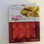 12 Little Pigs Blanket Silicone Baking Mold Pink Mobi New. Fixed Price $10.00.