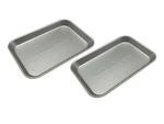 Jds Toy Store 2-PACK Premium Aluminum Baking Tray For Easy Bake 6X4X0.5, Gray. Fixed Price $13.14.