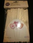 Wilton Pack Of 60 Cookie Sticks 6-INCH Brand New. Fixed Price $7.99.