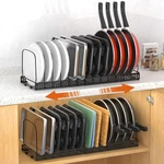 Housolution Pack Baking Cookie Sheet Organizer, 12"-23" Expandable Cutt.... Fixed Price $66.73.