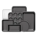 Kitessensu Baking Pans Sets Nonstick Bakeware 7-PIECE With Round/square C.... Fixed Price $46.94.