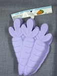 Easter Silicone Resin Baking Mold Carrot's Purple 10" X 8" 2" By Celebrate-it. Fixed Price $14.99.
